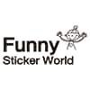 Logo Funny Sticker World